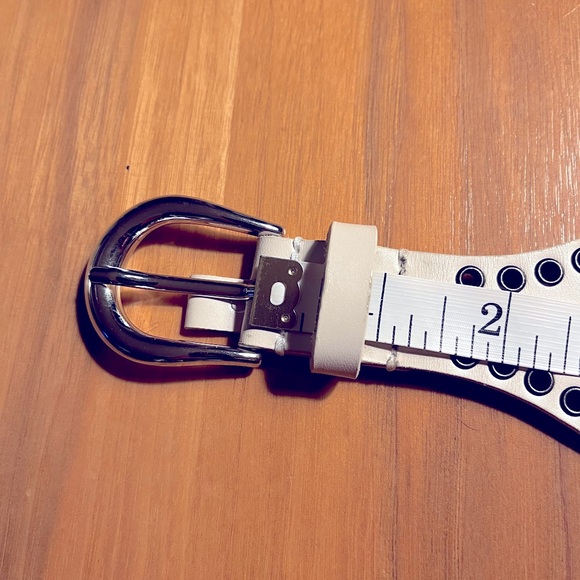 IRO Alior large studded white belt, worned only once - Picture 7 of 8